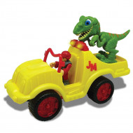 MEGASAUR JUNIOR dinozaura komplekts ar mašīnu, 16940