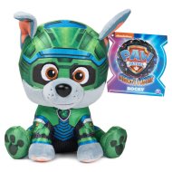 PAW PATROL Mighty Pups plīša rotaļlieta Rocky 15 cm, 6068117
