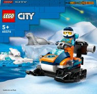 60376 LEGO® City Arktikas pētnieku sniega motocikls