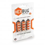 HEXBUG 12 gab baterijas, 477-3391