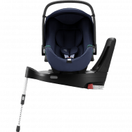 BRITAX autokrēsls BABY-SAFE 3 i-SIZE + bāze FLEX iSENSE BR, Indigo Blue, 2000035084