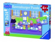 RAVENSBURGER puzle Peppa Pig, 2x24gab., 09099