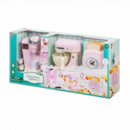 PLAYGO virtuves rīki rozā(kafijas automāts, mikseris, tosteris), 38036