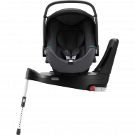 BRITAX autokrēsls BABY-SAFE 3 i-SIZE + bāze FLEX iSENSE BR, Midnight Grey, 2000035083