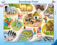 "RAVENSBURGER puzle ""Skaiti l?dz 5"", 17 gab., 5233"