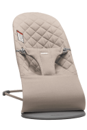 BABYBJÖRN šūpuļkrēsls BLISS Woven Classic Quilt, sand grey, 006217