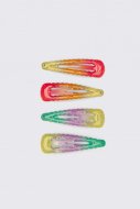 COCCODRILLO matu sprādze PETIT BIJOU, multicoloured, 4 gab., one size, WC2311736PBJ-022