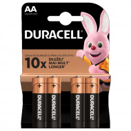 DURACELL akumulators AA, 4 pc., DURB005