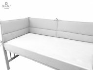 MIMINU gultiņas buferis, pelēks, 30x360 cm
