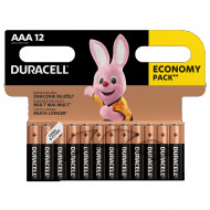 DURACELL akumulators AAA, 12 gab., DURB070