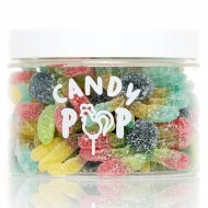 Želejas konfektes CANDY POP SOUR ASTOŅKĀJS, 280 g x 18 gab, POP0015