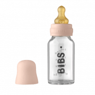 BIBS Bērnu pudele, 110 ml, sārtums