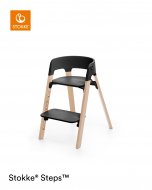 STOKKE barošanas krēsliņš STEPS™, black natural, 349708