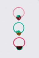 COCCODRILLO matu gumija PETIT BIJOU, multicoloured, 3 gab., one size, WC2311809PBJ-022