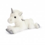 DOUDOU ET COMPAGNIE plush Unicorn, silver, 35 cm, HO2678