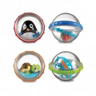 MUNCHKIN Float and Play Bubbles zīdaiņu un mazuļu vannas rotaļlieta, 4m+, 2 gab., 90048