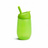 MUNCHKIN pudelīte ar salmiņu SIMPLE CLEAN, 237ml, green, 12m+, 90017