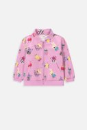 COCCODRILLO džemperis ar rāvējslēdzēju LICENCE GIRL DISNEY, powder pink, WC4132201LGD-033-0