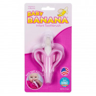 BABY BANANA zobu birste bērniem Banana Pink 3-12 m. BR003P