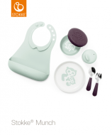 STOKKE Barošanas komplekts MUNCH collection Complete Soft Mint 529701