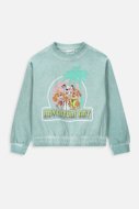 COCCODRILLO džemperis LICENCE GIRL DISNEY, zaļš, WC4132104LGD-011-