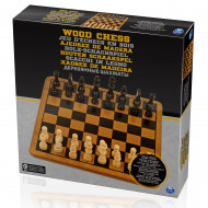 SPINMASTER GAMES Spēle Wood Chess, 6033302