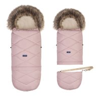 MILLI Regulējams kāju aizsargs ar maisu “GrowUP 4.0 wool premium”, roze, 81/110x45 cm, 3-3-3-Z-M-095