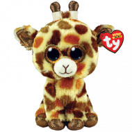 TY Beanie Boos žirafe STILTS gaiši brūns, TY36394