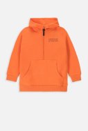 COCCODRILLO džemperis ar kapuci NATURE KIDS, oranžs, WC4132301NAK-006-0