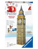 RAVENSBURGER 3D mini ēku puzle Big Ben, 54gab., 11246