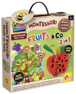 MONTESSORI puzle un izglītojoša spēle 2 in 1 FRUITS, 92260