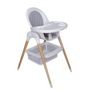 Milli Dine barošanas krēsliņš 2in1 Light  Grey V1 light grey