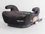 MILLI autokrēsls-paliktnis RACE ISOFIX, black, CC15-R129