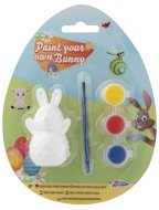 EASTER Radošais komplekts - Paint your own Bunny in egg, 7 cm, 810010