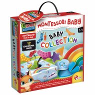 LISCIANI MONTESSORI BABY izglītojošs spēļu komplekts – 12 spēles, Baby Collection, 97111