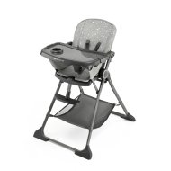 KINDERKRAFT krēsliņš augsts FOLDEE, grey, KHFOLD00GRY0000