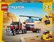 31146 LEGO® Creator Kravas Auto Ar Platformu Un Helikopteru