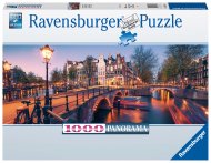 RAVENSBURGER puzle Abend in Amsterdam, 1000gab, 16752