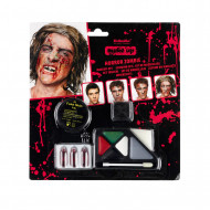 AMSCAN Halloween kosmētikas komplekts Horror Zombie, 9901251