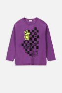 COCCODRILLO t-krekls ar garām piedurknēm JOYFUL PUNK JUNIOR, violeti, WC4143101JPJ-016-