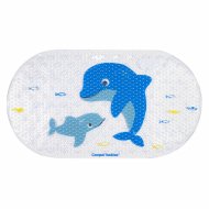 CANPOL BABIES vannas paklājs - LOVE&SEA, zils, 69x38 cm, 80/001