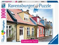 RAVENSBURGER puzle Houses in Aarhus Denmark, 1000gab., 16741