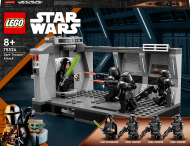 75324 LEGO® Star Wars™ Mandalorian Dark Trooper™ uzbrukums