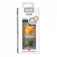 BIBS knupis “Supreme Silicone”, 6m+, Honey Bee/Olive, 2. izmērs