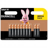 DURACELL akumulators AAA 10 gab, DURB066