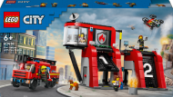 60414 LEGO® City Ugunsdzēsēju Depo Un Ugunsdzēsēju Auto