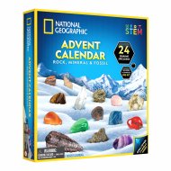 NATIONAL GEOGRAPHIC akmeņu, minerāļu un dārgakmeņu Adventes kalendārs, RTRMFADVENT
