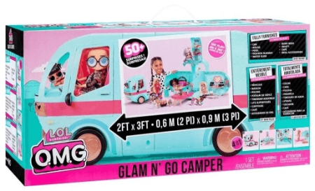 LOL Surprise kemperis Glam N' Go Camper, 502500EUC 