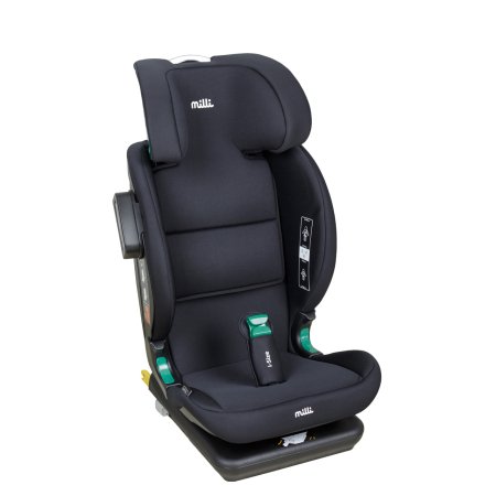 MILLI autokrēsls CLASSIC FIX  100-150 CM I-SIZE, black, VTN55L VTN55Lblack