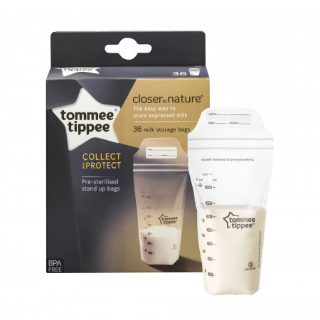 TOMMEE TIPPEE piena uzglabāšanas maisiņi 42302242 42302241